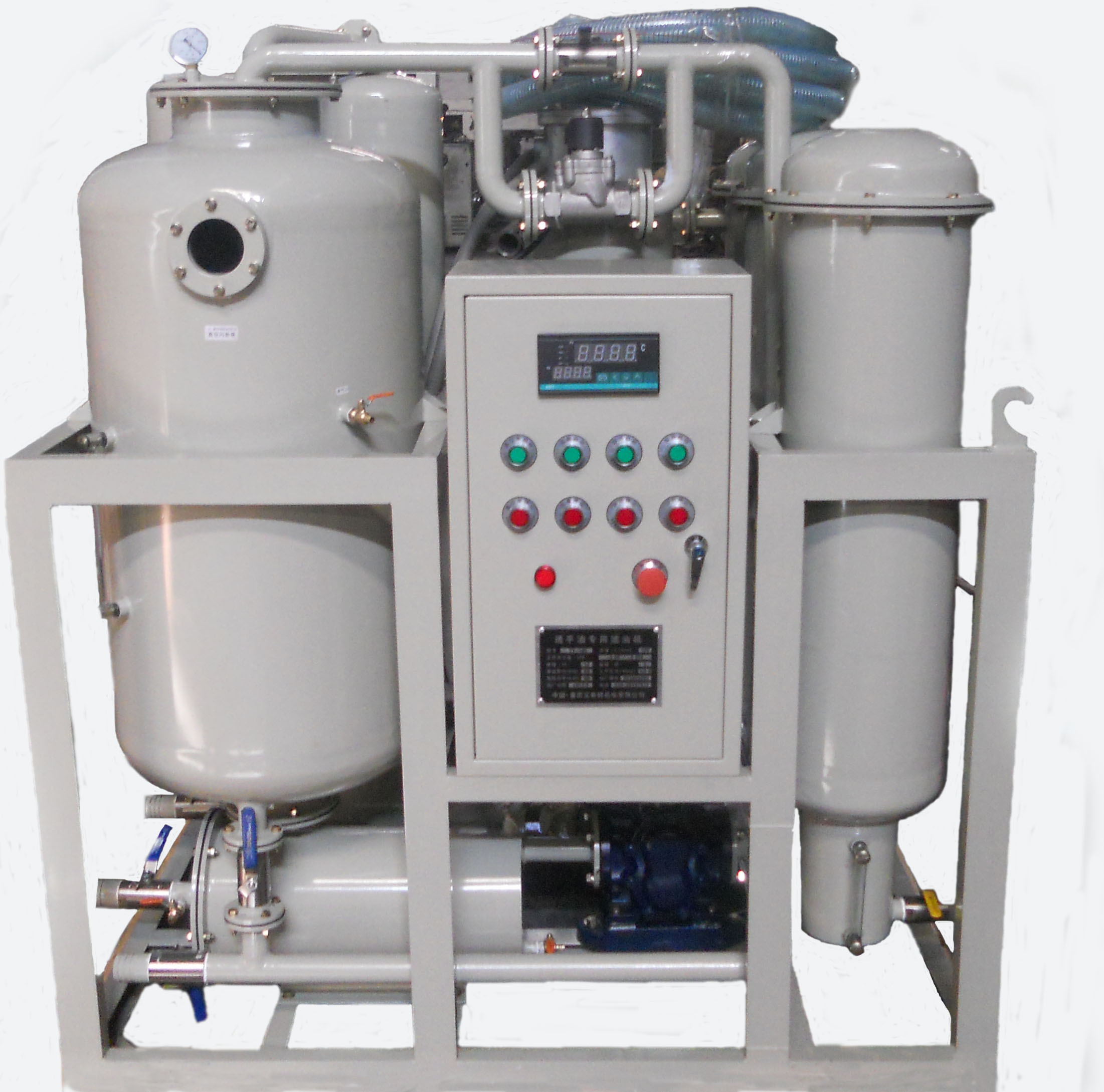 TYAXD透平油反沖洗濾油機的反沖洗操作步驟