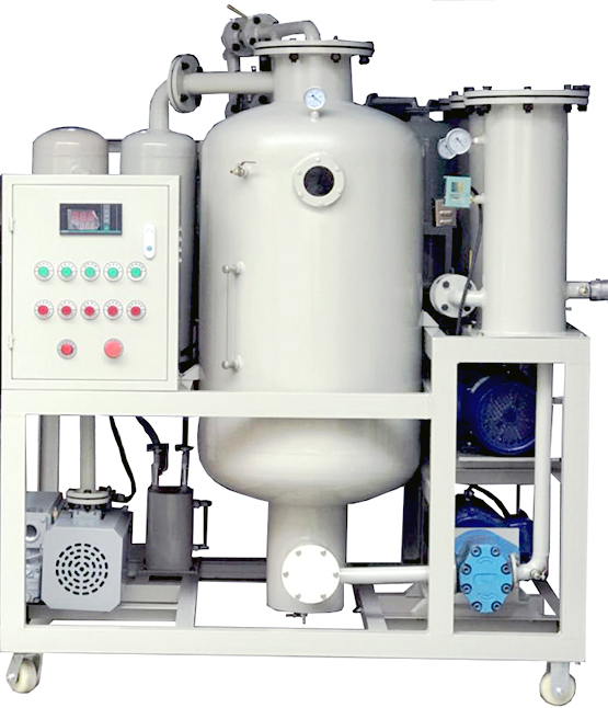 廢內燃機油再生濾油機的工作原理