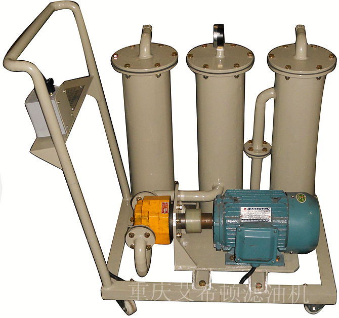 輕便型濾油機（濾油小車）的操作步驟