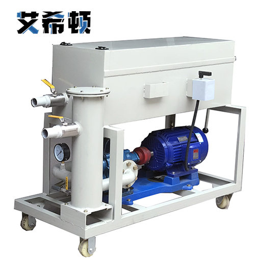 老客戶武漢深能環保采購板框濾油機